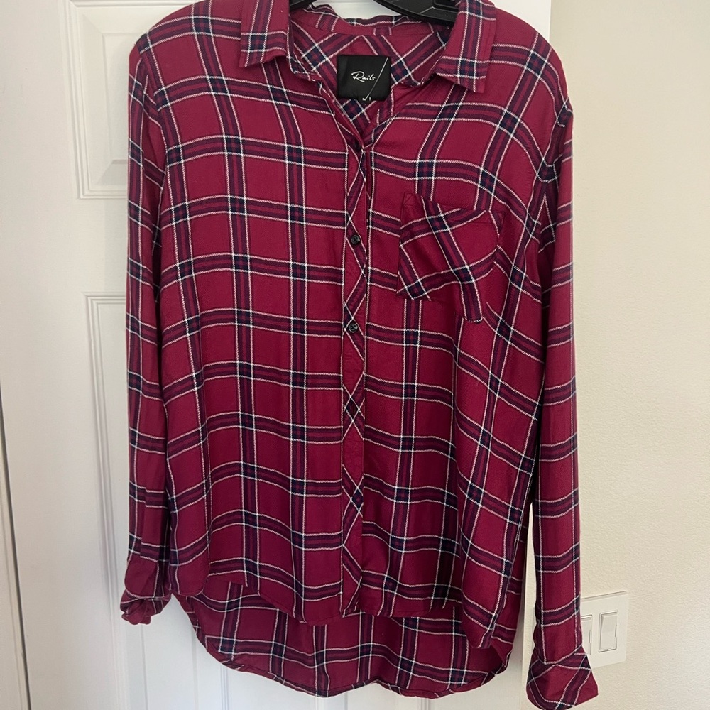 Rails Hunter plaid button up.